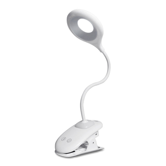 Desk Clip Reading Lamp Long Arm Usb Touch Ambience Light