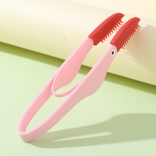 Pet Tear Marks Brush Pet Tear Marks Brush Cat Dog Eye Excrement Brush Soft Washable Pet Combing Brush With Handle Tear Comb Tear Stain Remover Comb Pet Grooming Tools