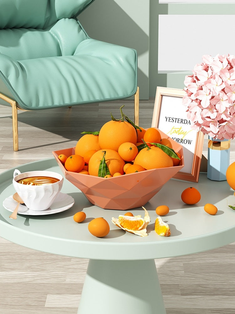 Fruit Plate Snack Light Luxury Nordic Multi Color