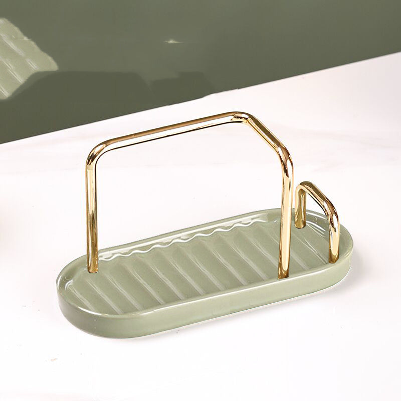 Creative Light Luxury Pot Cover Rack Kitchen Supplies