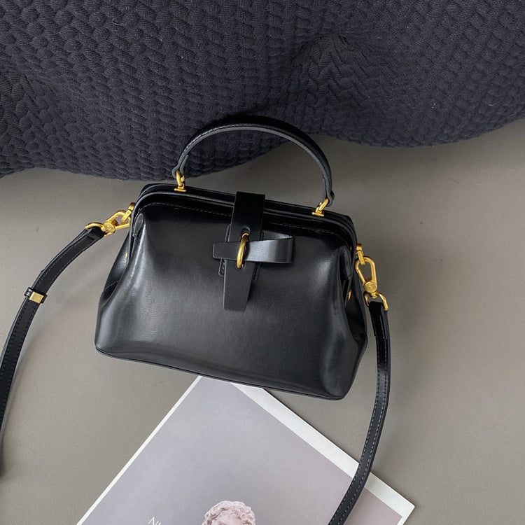 Affordable Luxury Fashion Cowhide Handbag Women