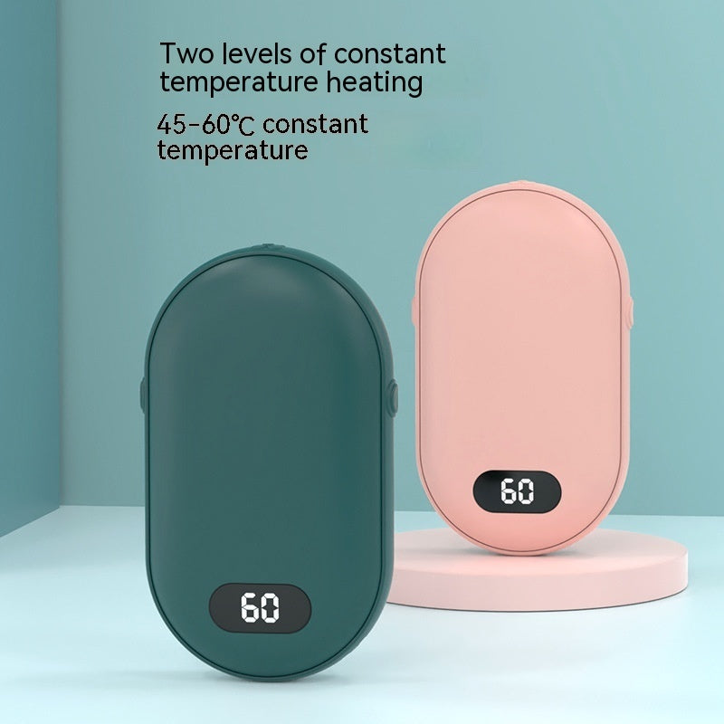 Pebble Hand Warmer Power Bank Two-in-one Portable