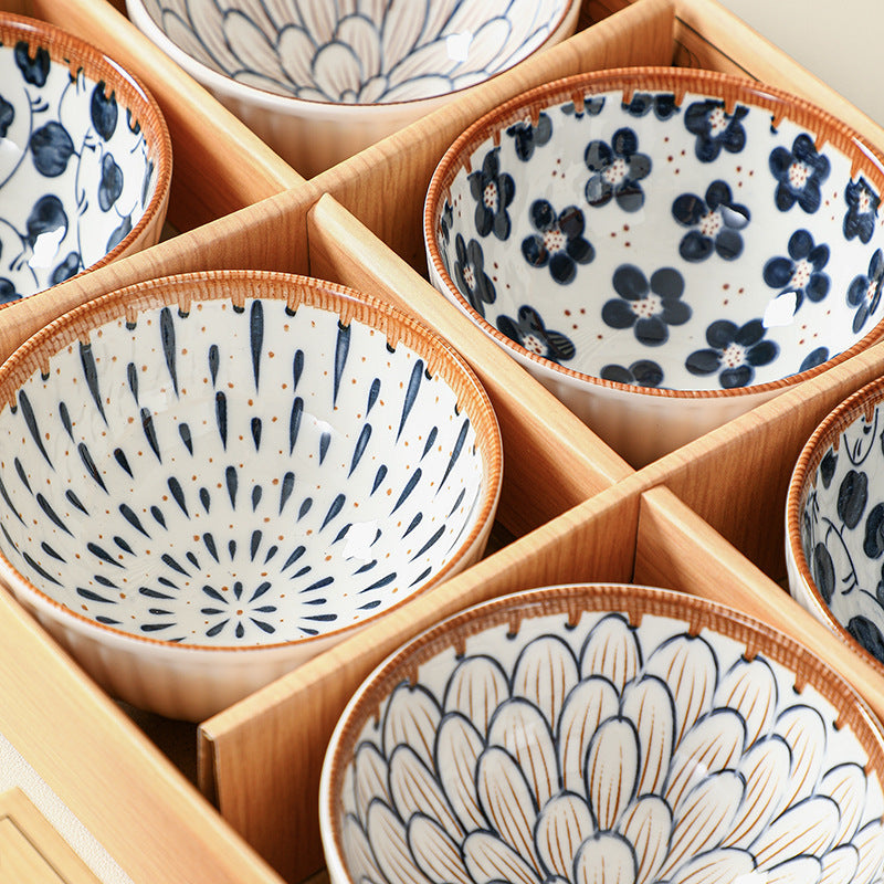 Ceramic Tableware Bowl Dish & Plate Suit