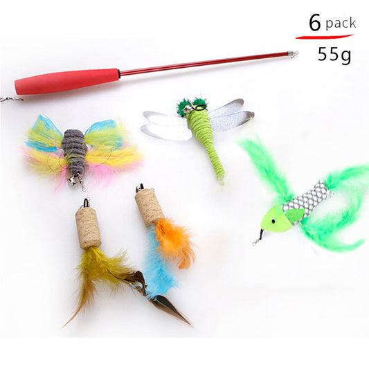 Cat toy suit cat stick