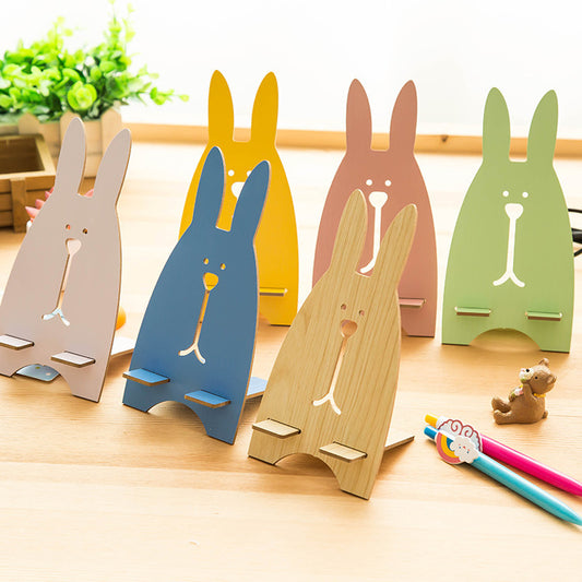 Cute Cartoon Rabbit Mobile Phone Holder