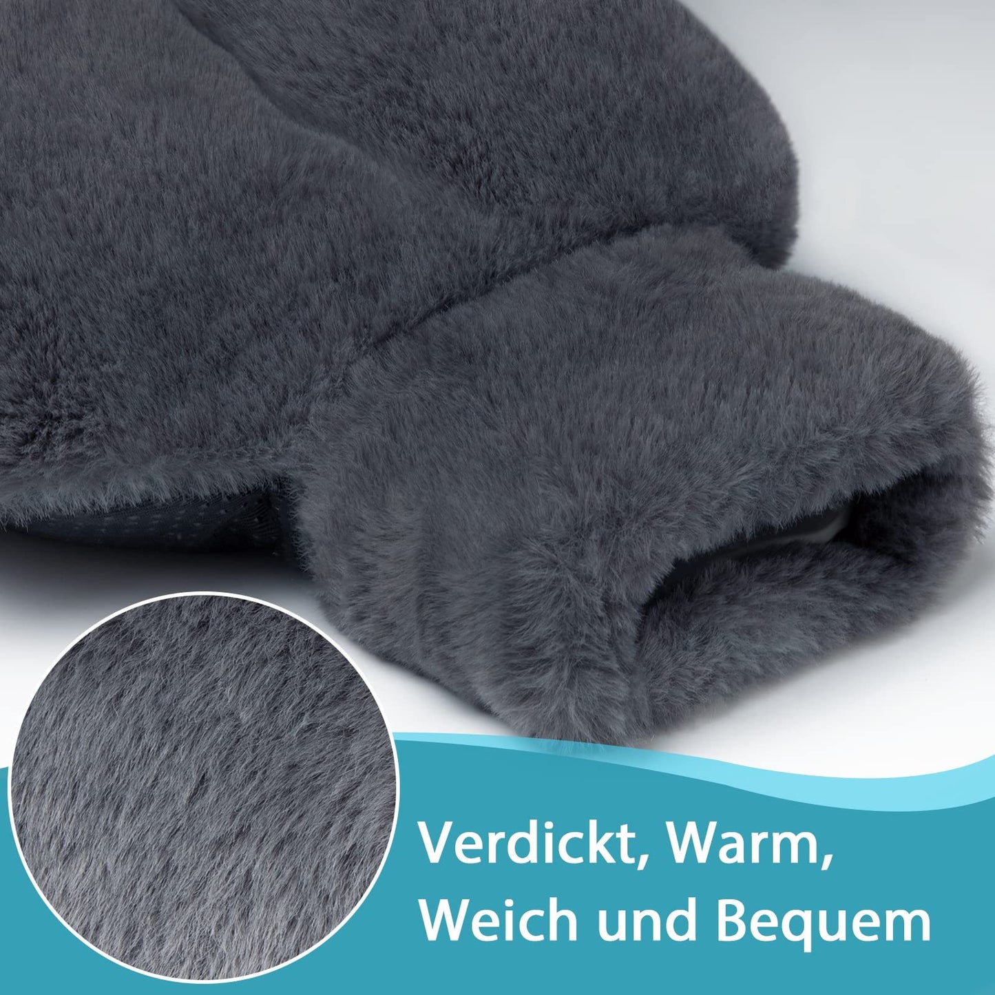 Rubber Foot Hand Warmer Hot Water Bottle