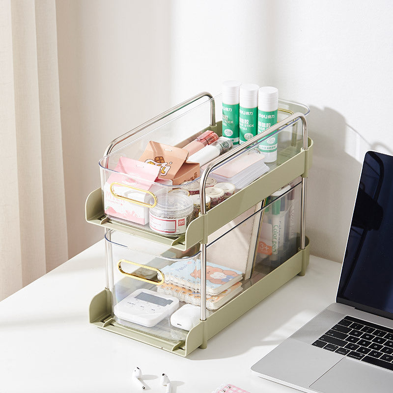 Light Luxury Kitchen Shelving Cosmetics Office File Cabinet Seam Storage Rack