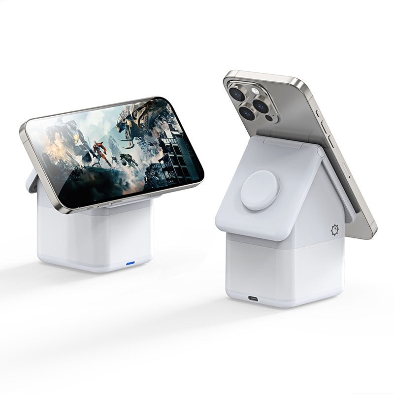 Magnetic Wireless Charger Earphone Watch Four-in-one
