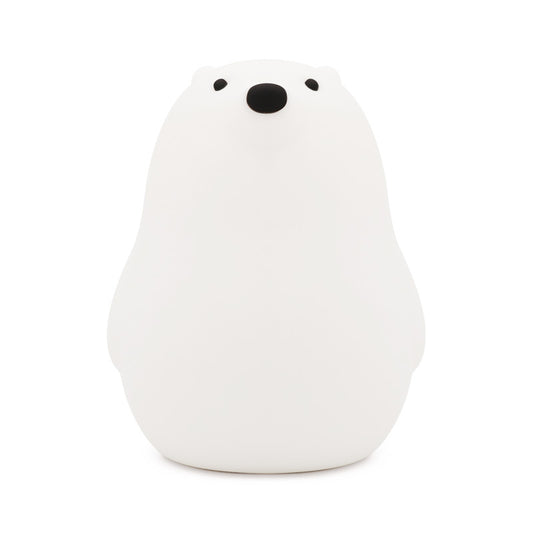 Little White Bear Pat Light Silicone Soft Light Sleep Light Night Light