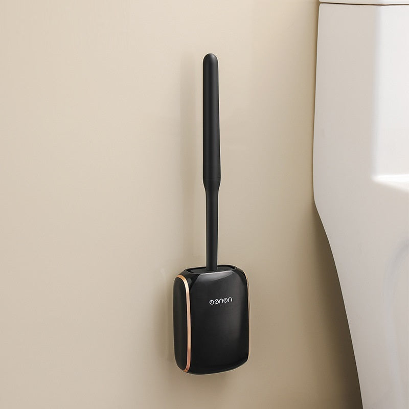 Nordic Style Wall-mounted Household Light Luxury Wall Hanging Toilet Brush Set