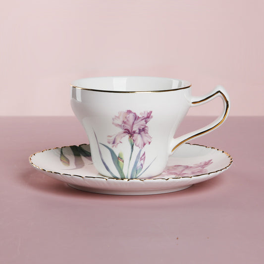 Nordic Light Luxury Love Lusi Coffee Cup Plate Set