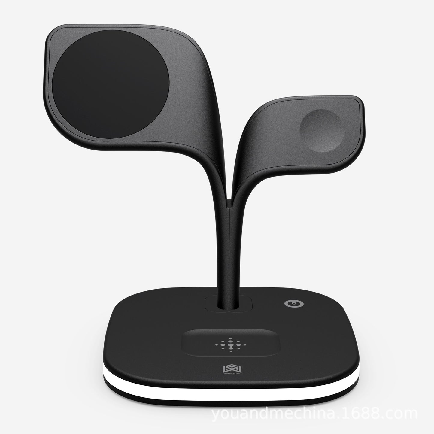 Magnetic Three-in-one Wireless Phone Charger Suitable For Earphone Watch