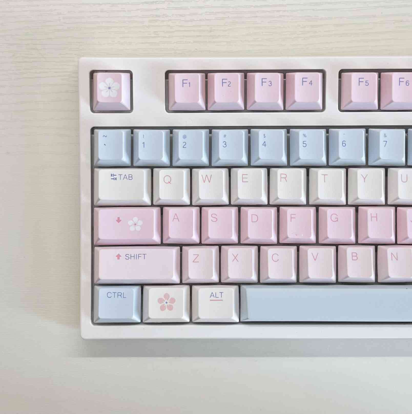 Simple Cute Printed Mechanical Keyboard Cap