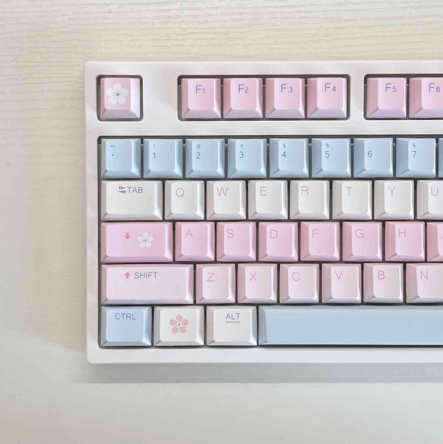 Simple Cute Printed Mechanical Keyboard Cap