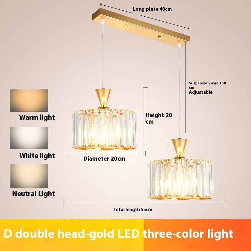 Dining Room Chandelier Light Luxury Modern Simple Hallway Bar Counter
