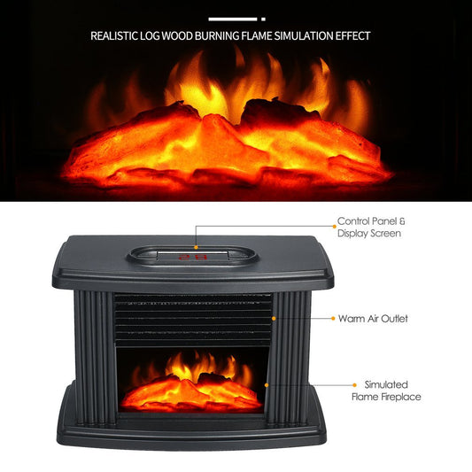 European vertical air heater