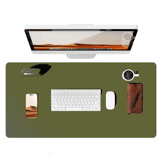 Leather Oversized Computer Office Keyboard Desk Mouse Pad