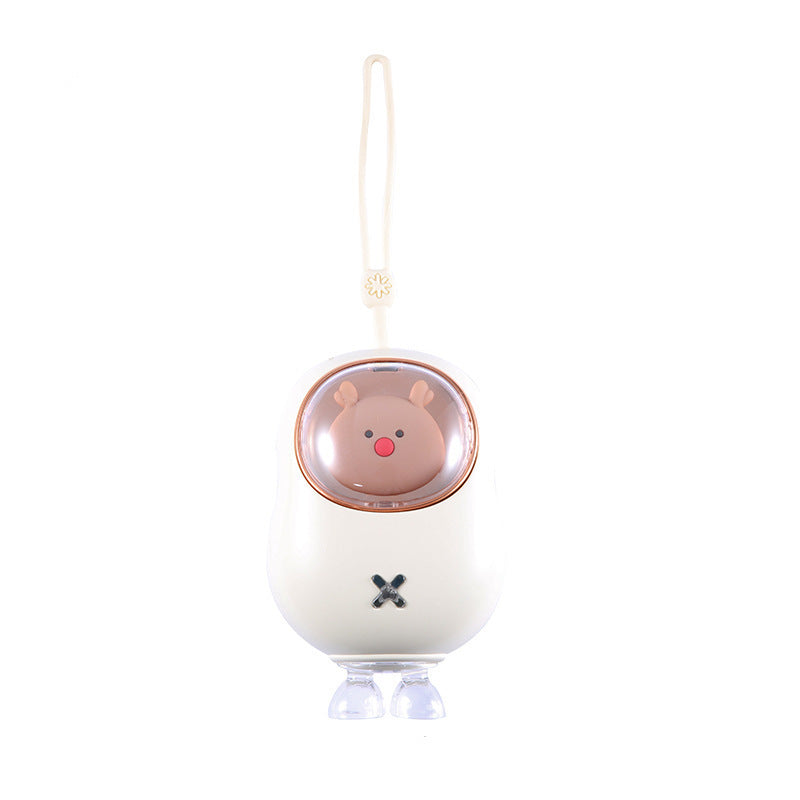 Cat's Paw Hand Warmer Cartoon Spaceman Hand Warmer Power Bank Two-in-one