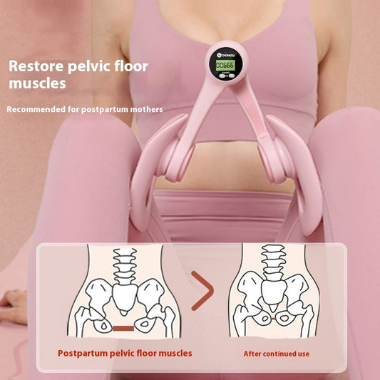 Ergonomic Thigh Trainer Thigh Trainer With Counter Adjustable Thigh With Lcd Display For Men Women Pelvic Floor Muscle Trainer