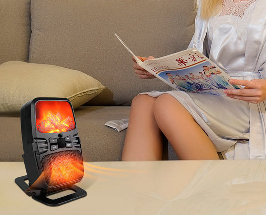 1000W Portable Electric Heater Mini Fan Heater Desktop Household Wall Handy Heating Stove Radiator Warmer Machine 110-220V