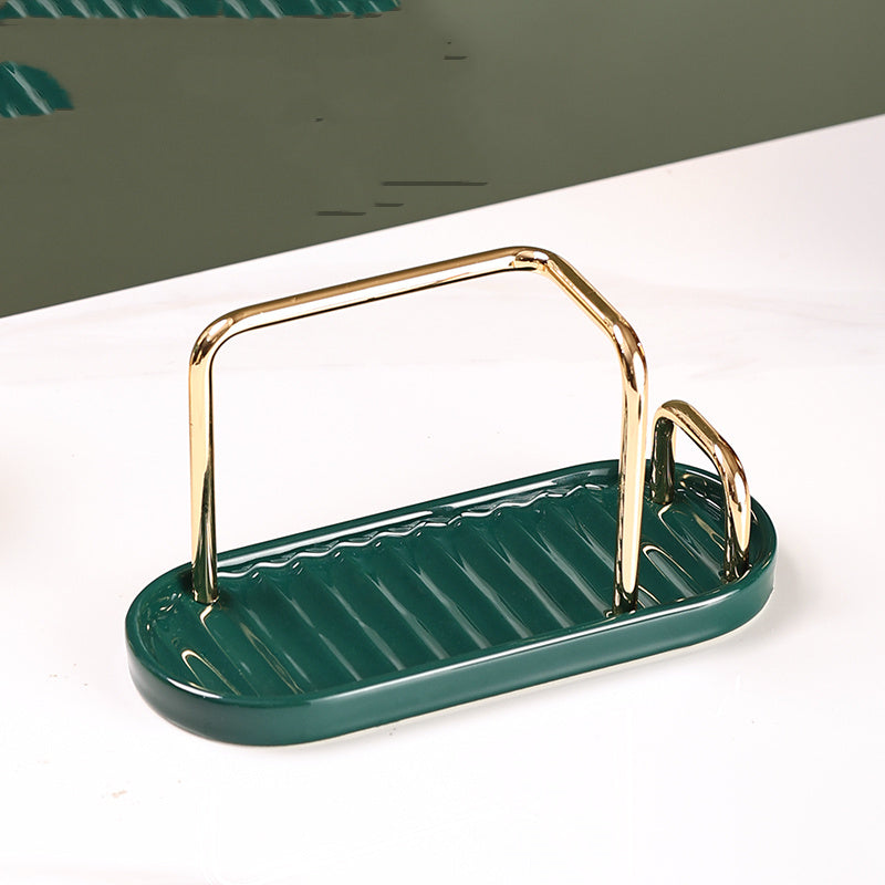 Creative Light Luxury Pot Cover Rack Kitchen Supplies