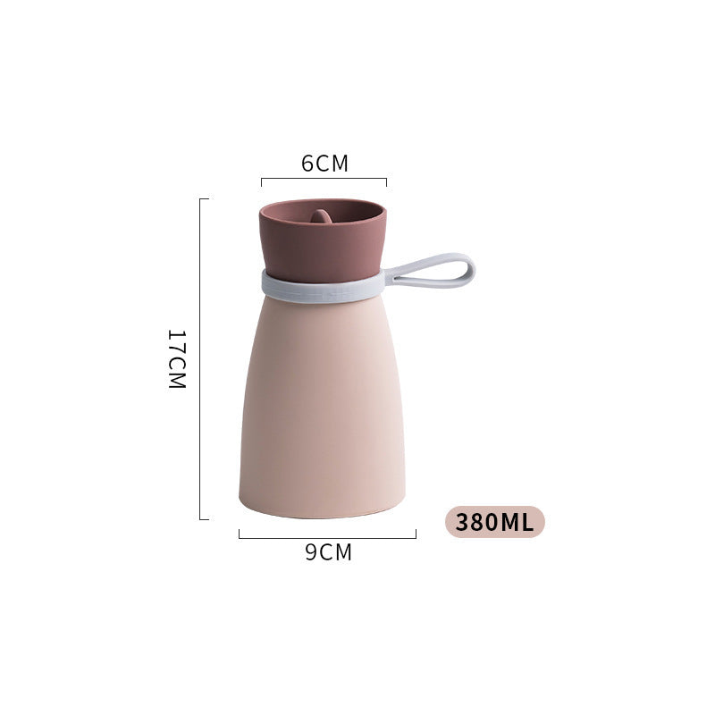 Silicone hot water bottle filling hand warmer