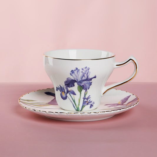 Nordic Light Luxury Love Lusi Coffee Cup Plate Set
