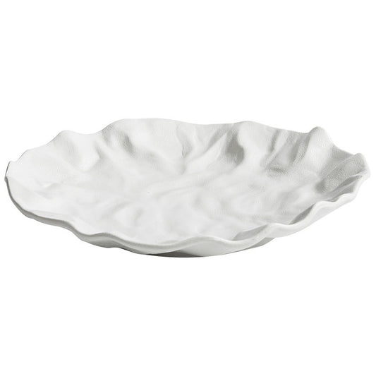 Pleated Dish Ceramic Cooking Plate Japanese Western Food
