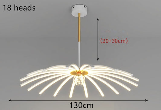Led Chandelier In Dining Room Bedroom