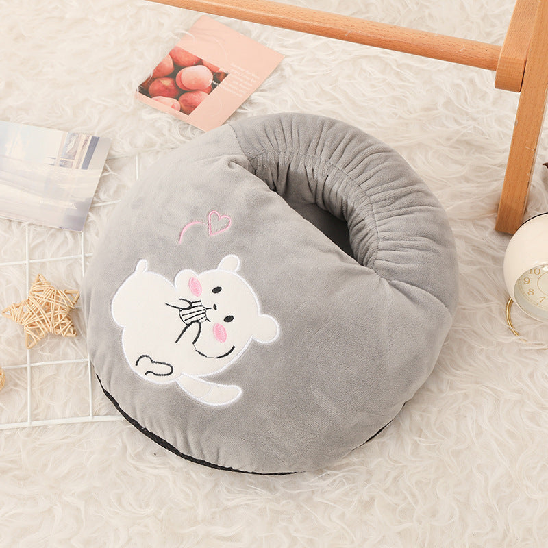 USB Plug-in Power Bank Heating Plush Feet Warmer