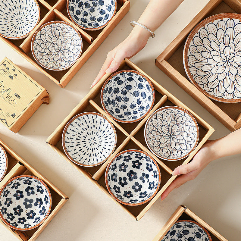 Ceramic Tableware Bowl Dish & Plate Suit