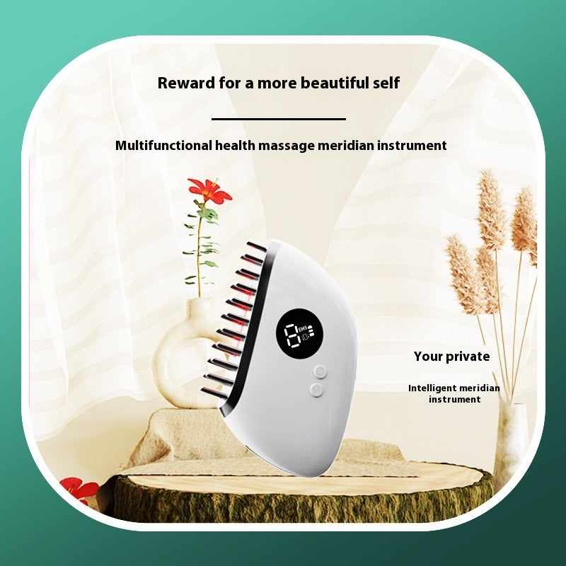 Head Meridian Massage Comb Household Portable Electric Gua Sha Scraping Massager
