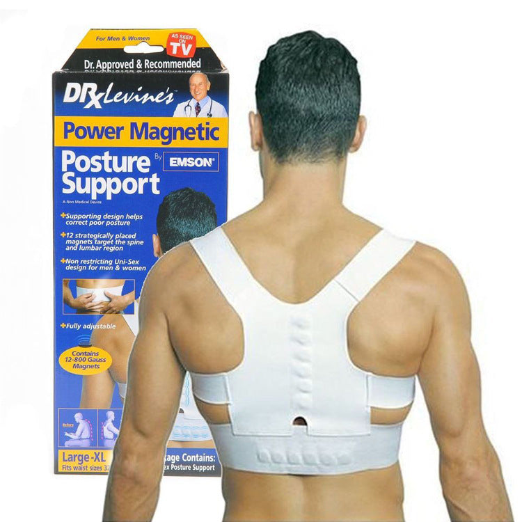 Magnetic therapy correction tape
