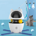 New Cat Toy Automatic Smart Cat Stick Spill Ball Set