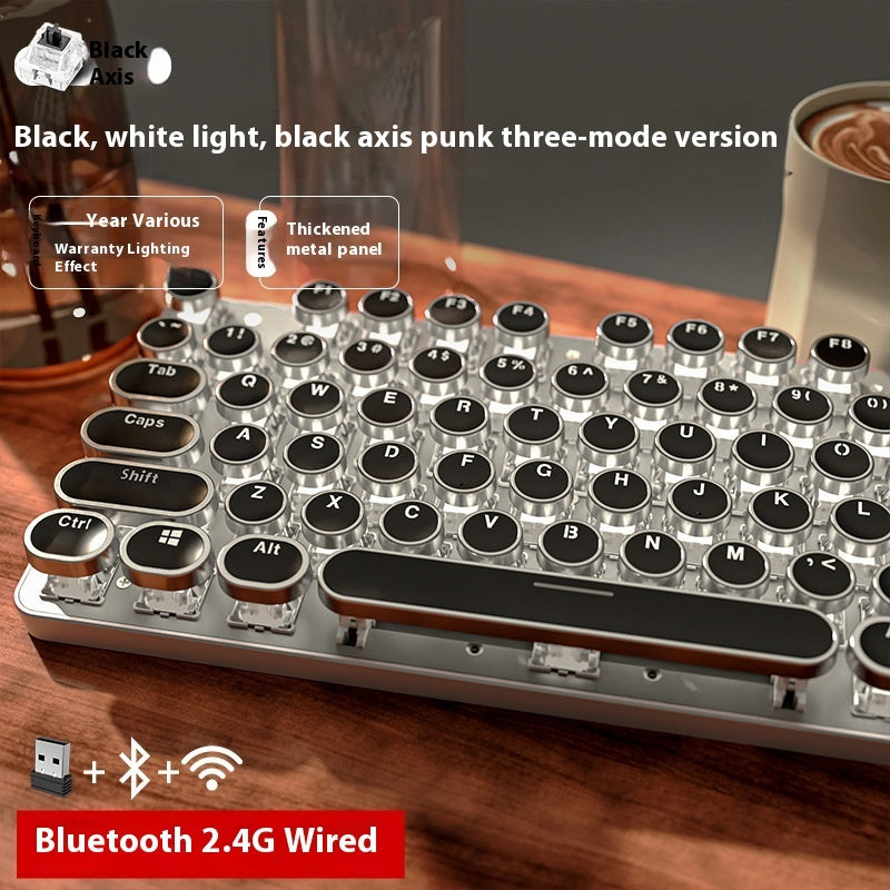 Predecessor TK950 Wireless Bluetooth Three-mode Real Mechanical Mouse Suit E-sports Games Punk Keyboard Usb