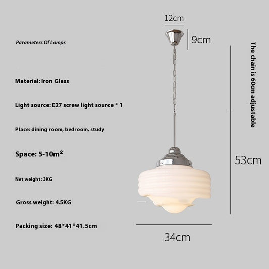 Dining Table Chandelier Retro Restaurant Bar B & B