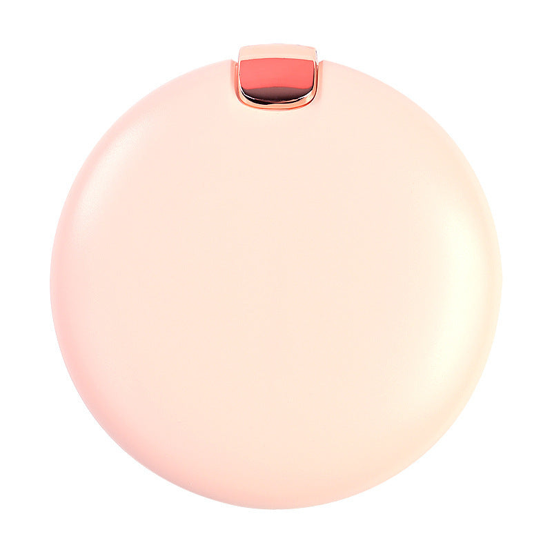 Mini Hand Warmer Makeup Mirror Double-sided Heating Baby Warmer