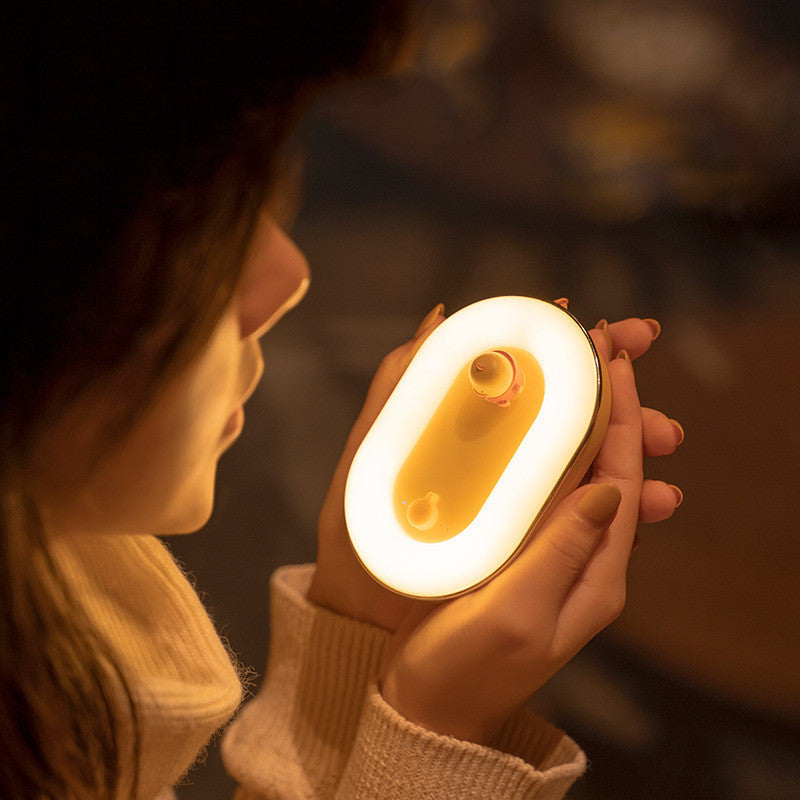 Rechargeable LED Cute Pocket USB Power Bank Hand Warmer