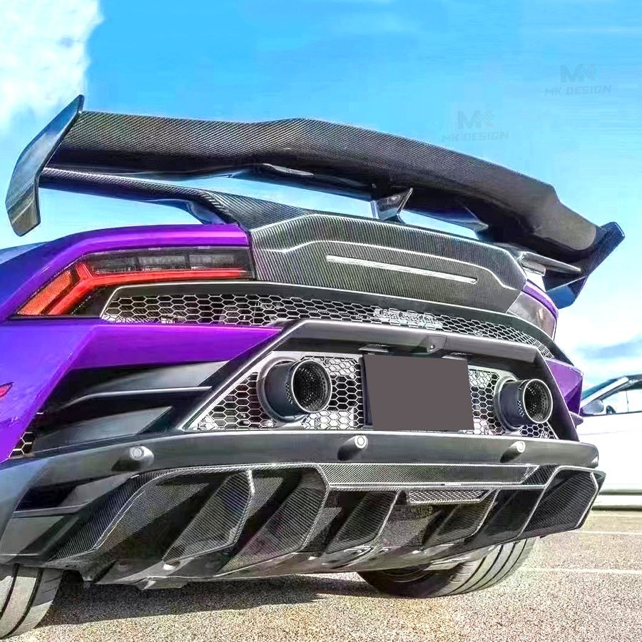 Modified Carbon Fiber Tail Rear Spoiler Spoiler