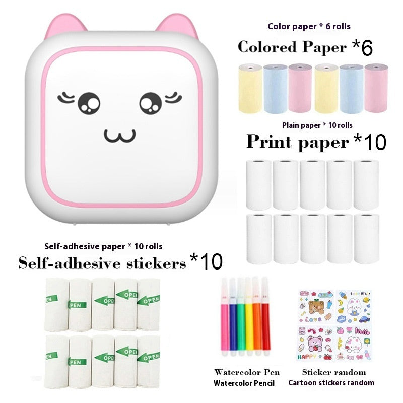 Portable Children's Mini Thermal Error Printer
