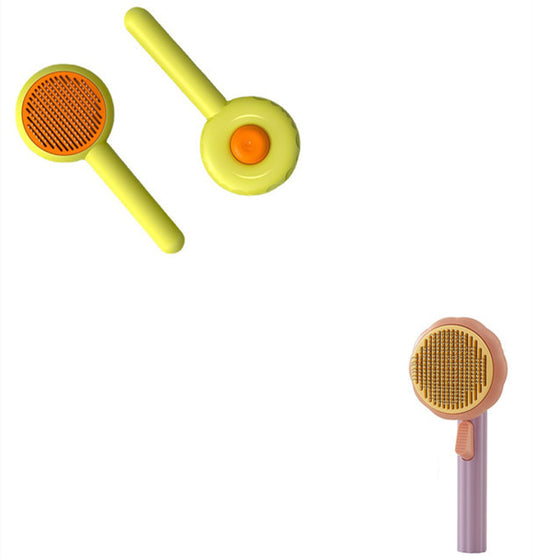 Pet Comb Cat Depilator Brush Donut Hair Removal