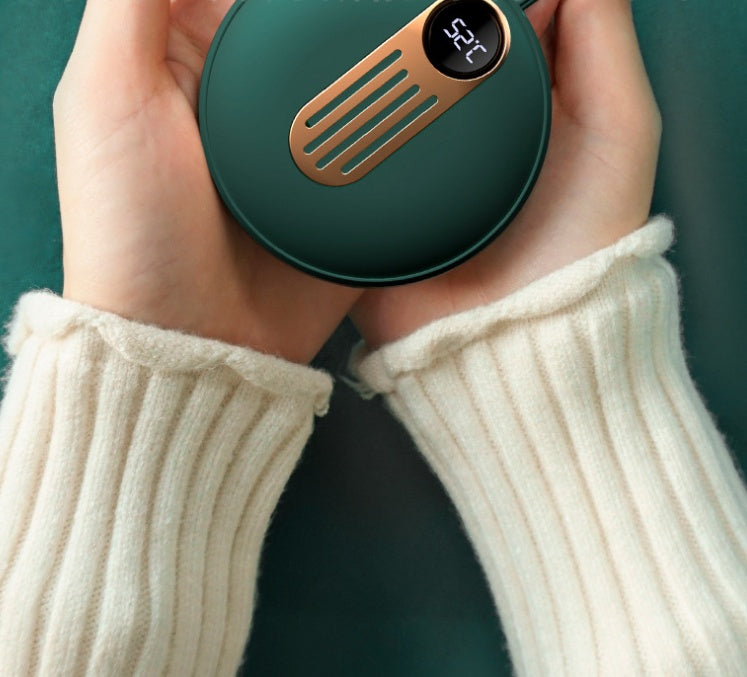 Hand Warmer Power Bank Visualized Constant Temperature 5000mAh Large Capacity Power Power Mini Hand Warmer