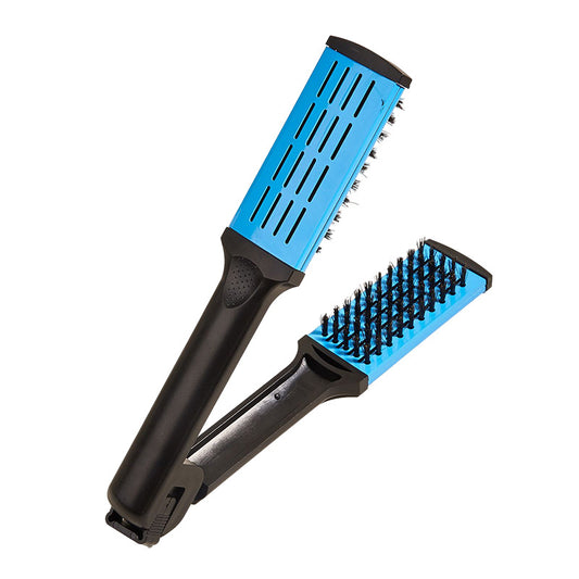 Pull Straight Clip Hair Plate Wholesale V Clip Plate Comb Mane Shape Straight Roll