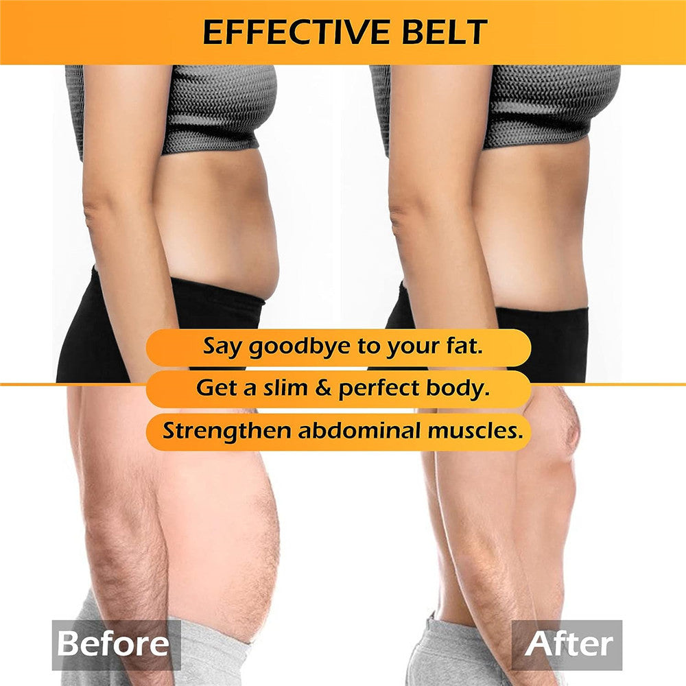 Upgrade 10 Pieces Touch Screen EMS Abdominal Muscle Belt Massage