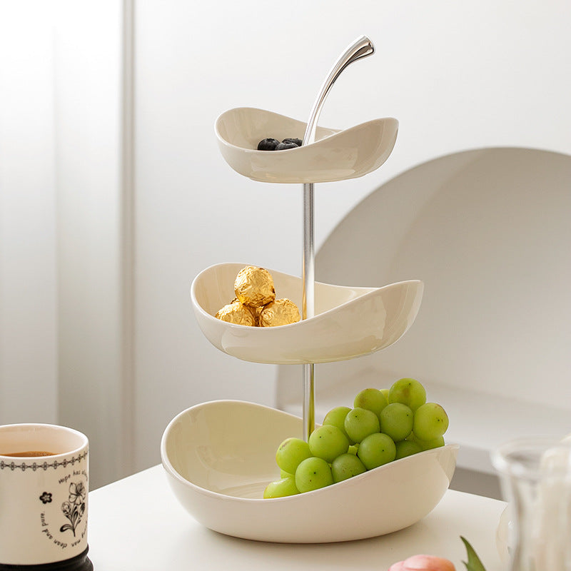 Light Luxury High-grade Ceramic Fruit Plate
