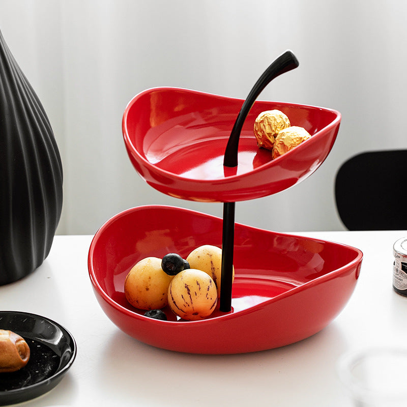 Light Luxury High-grade Ceramic Fruit Plate