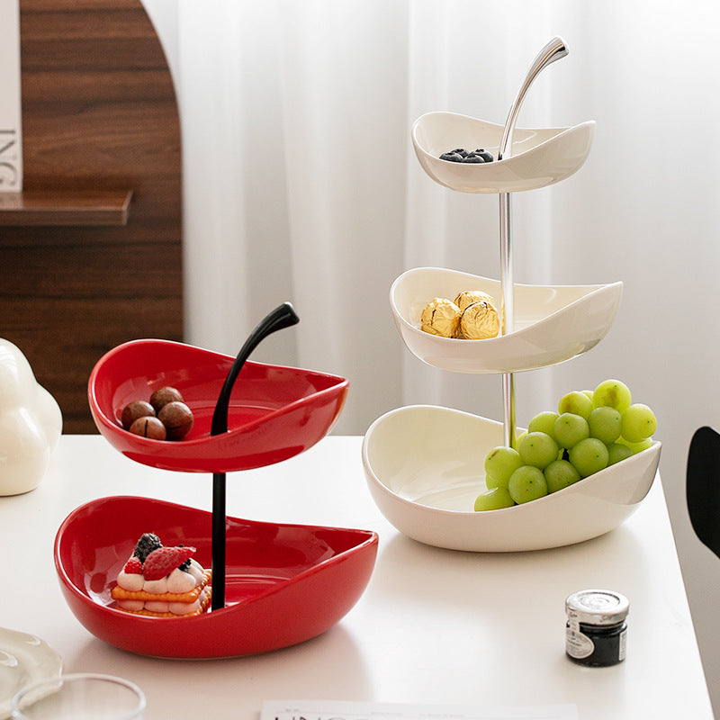 Light Luxury High-grade Ceramic Fruit Plate