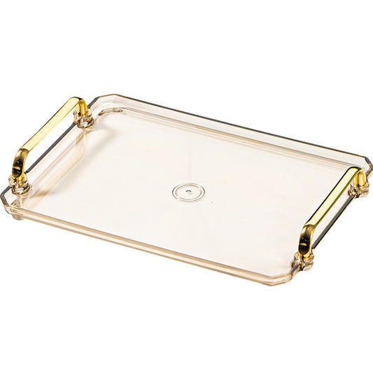 High-end Tray Household Rectangular Tea Cup Plastic Plate