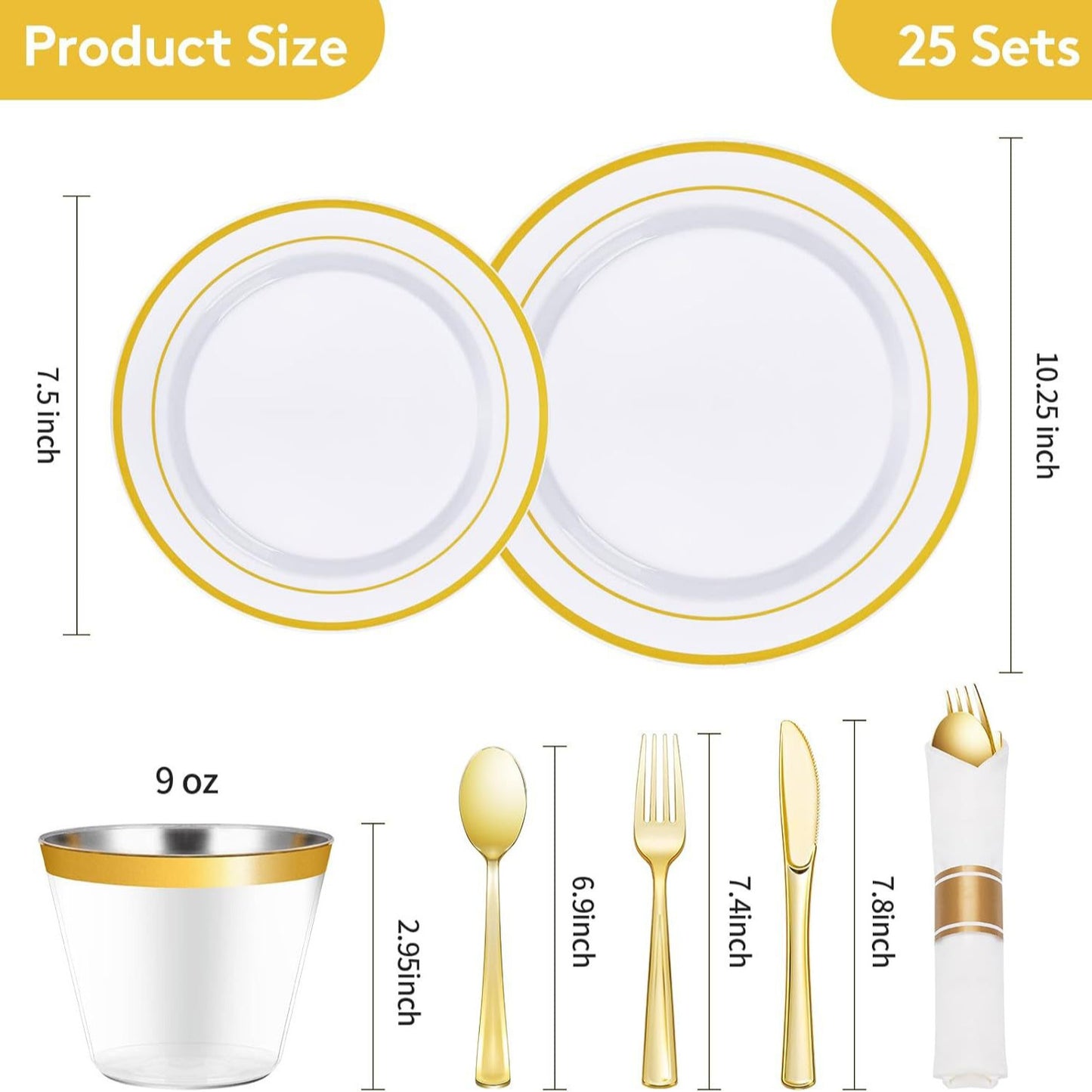 Tableware Set Disposable Wineglass Knife, Fork And Spoon Hard Plastic Fruit Hollow Plate