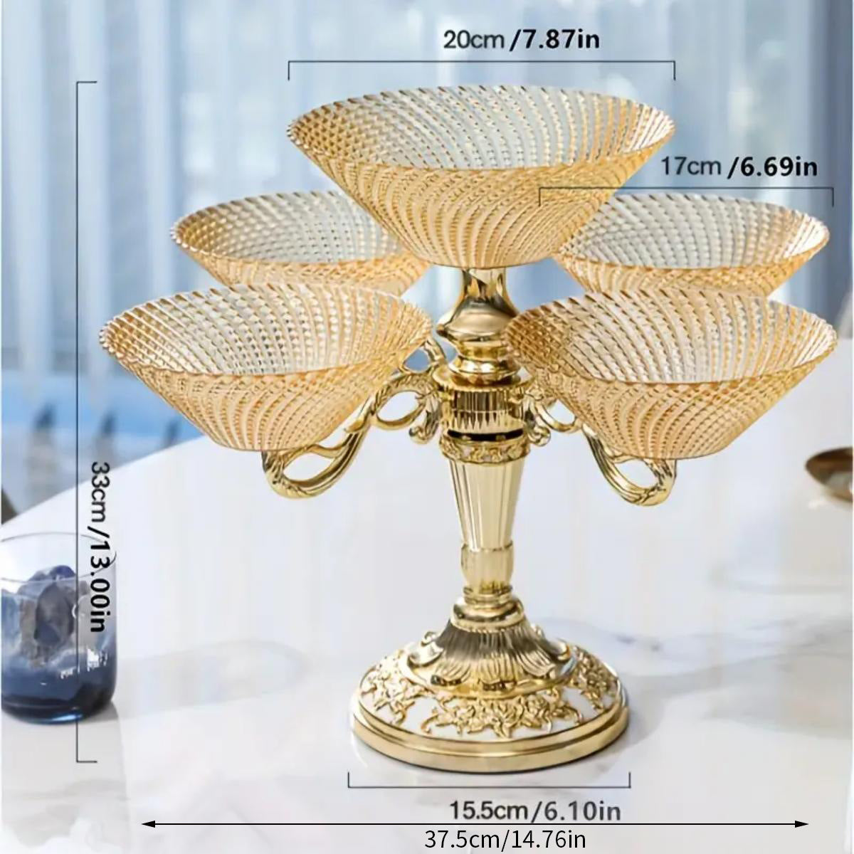 Candy Plate Light Luxury Living Room Coffee Table